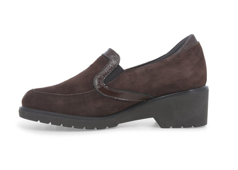 Melluso Donna Mocassini Camoscio R35727W-238915 Marrone